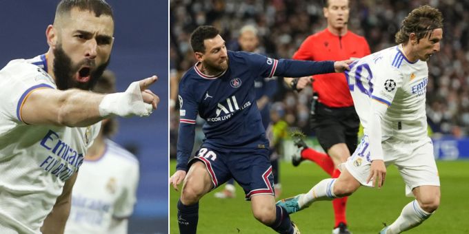 3:1 gegen PSG - Benzema schiesst Real mit Hattrick in CL-Viertelfinal