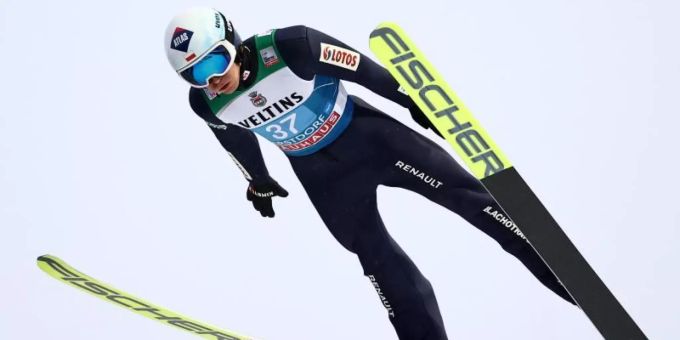 Olympia-Teilnahme fraglich: Skispringer Kamil Stoch. Foto: Daniel Karmann/dpa Olympia-Teilnahme fraglich: Skispringer Kamil Stoch. Foto: Daniel Karmann/dpa