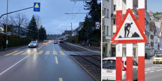 Auf diesem Fussgängerstreifen kam ein Junge ums Leben. Eine Verlegung ist bereits geplant. Fussgägner
