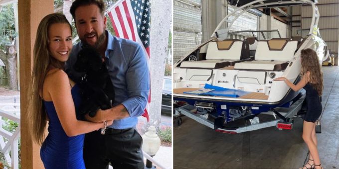 Nach Zwangs-Verkauf - Wendler-Laura protzt mit einem neuen Luxus-Boot