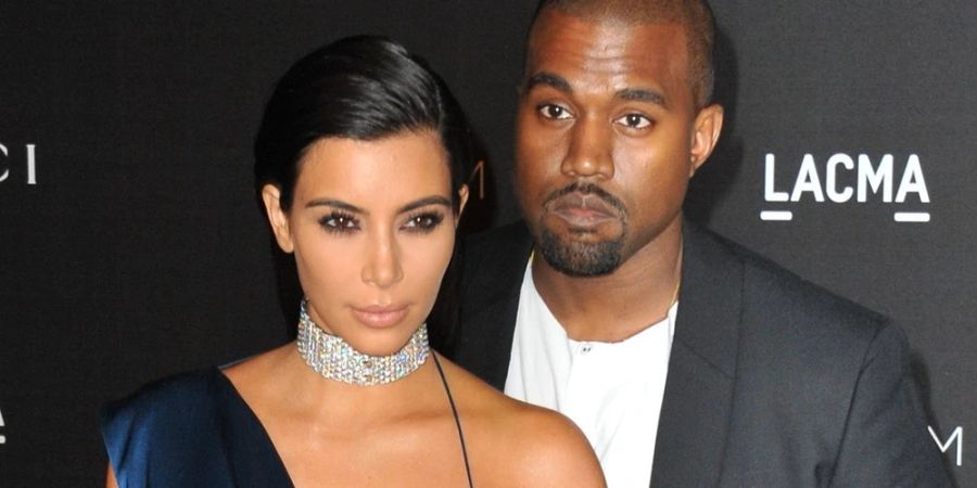 Kim Kardashian und Kanye West im Jahr 2014.