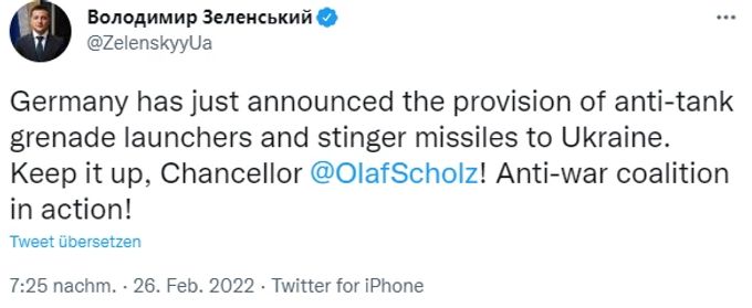 Selenskyi dankt Kanzler Olaf Scholz. olaf scholz ukraine konflikt