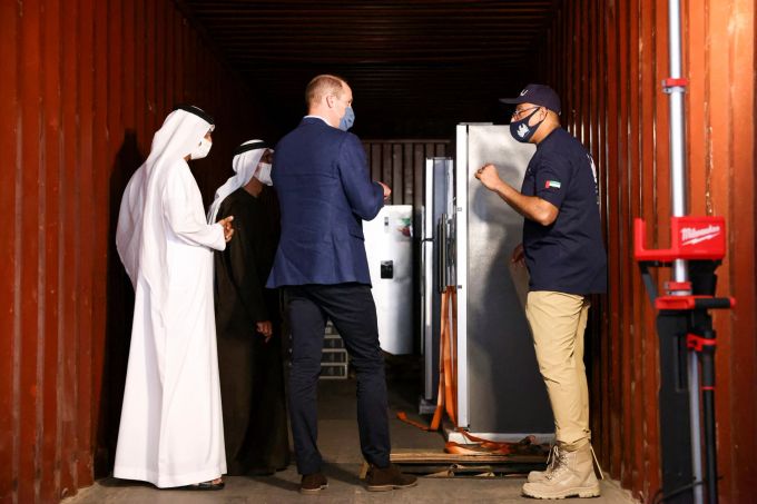 Prinz William will sich auch über Massnahmen gegen illegalen Wildtierhandel erkunden. Duke of Cambridge visits UAE
