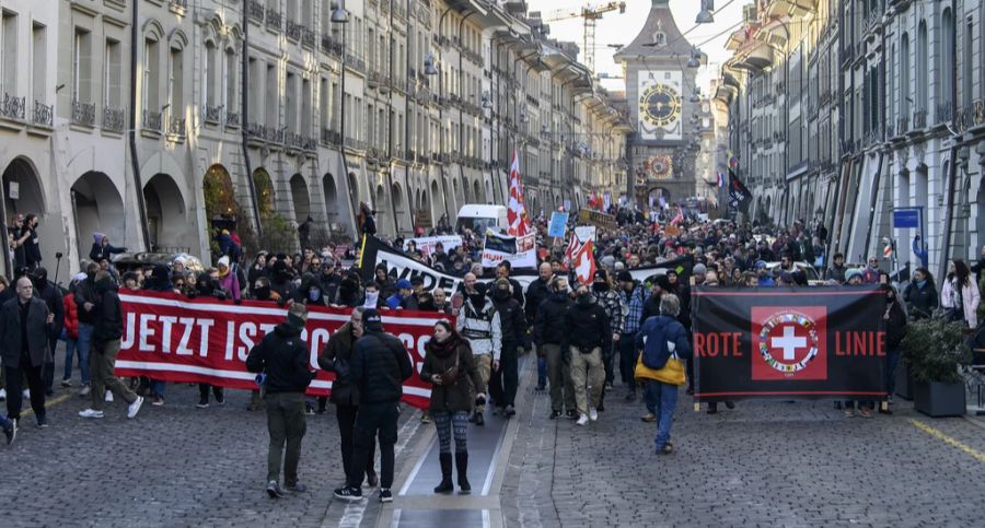 Kovic zufolge ist vielen Massnahmengegnern nicht bewusst, dass sie Neonazi-Gedankengut aufgenommen haben.