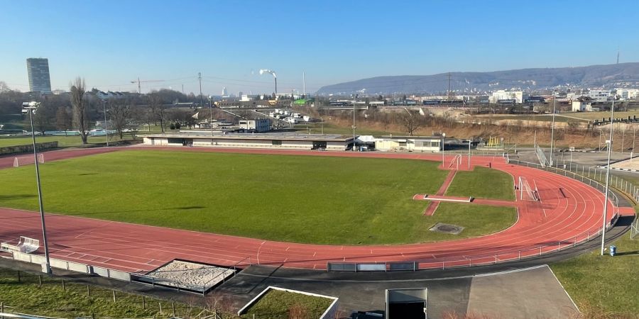 Stadion Sandgruben, Heimat des FC Pratteln. - Pratteln