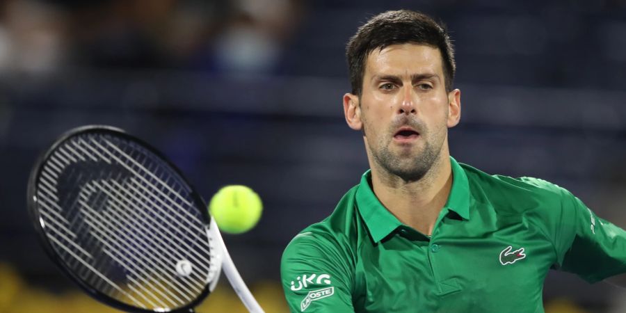 Endlich sorgt Djokovic wieder auf dem Tennisplatz für Furore.