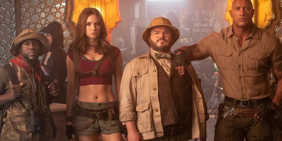 Die vier Avatare aus «Jumanji: Willkommen im Dschungel» sind zurück.