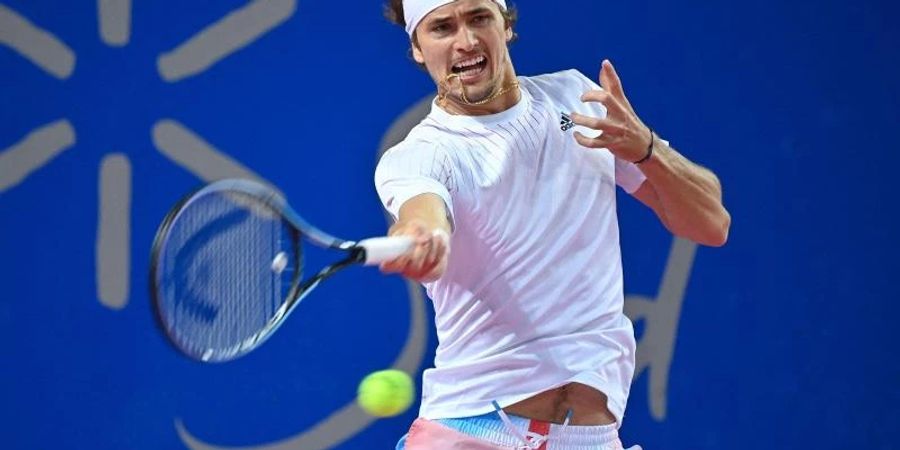 Olympiasieger Alexander Zverev freut sich darauf beim Davis Cup in Brasilien anzutreten. Foto: Pascal Guyot/AFP/dpa