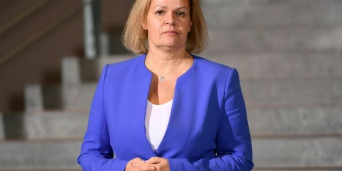 Bundesinnenministerin Faeser Bundesinnenministerin Faeser