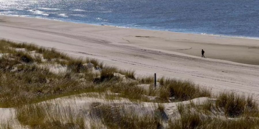 Strahlender Sonnenschein: Die Nordseeinsel Sylt zeigt sich von ihrer besten Seite. Foto: Axel Heimken