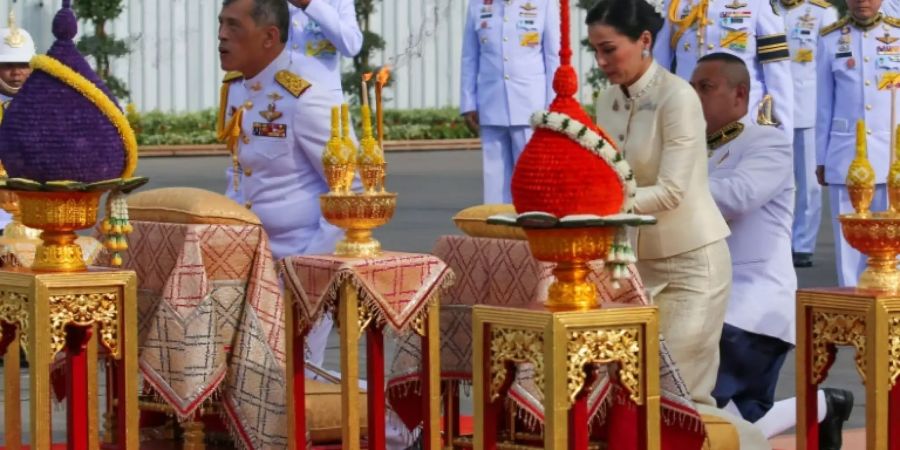 König Maha Vajiralongkorn und Königin Suthida in Bangkok