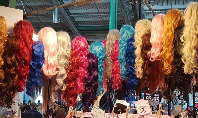 Fantasy Basel Cosplayperücken.