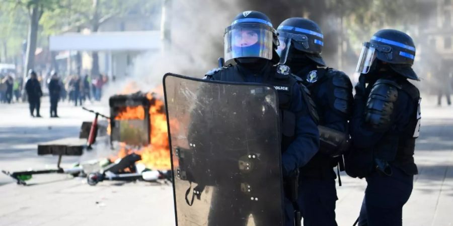 Die Polizei beklagt den Druck durch die «Gelbwesten».