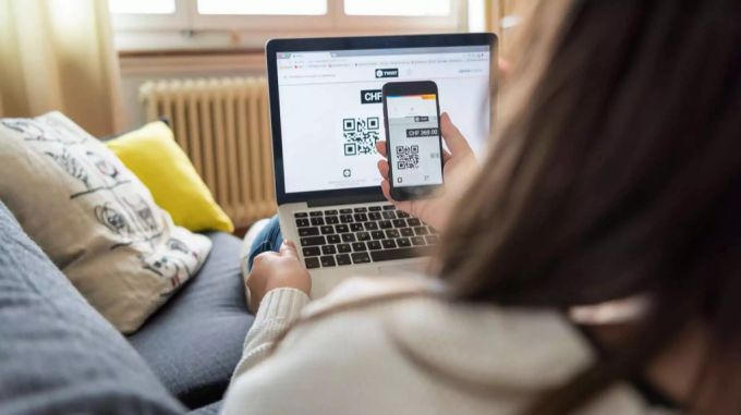 Bezahlen im Internet per Twint. twint