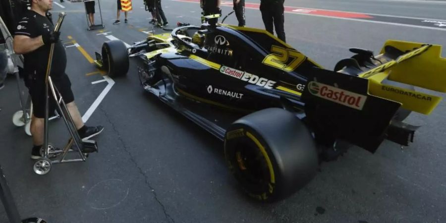 Nico Hülkenberg wurde nur 18. in der Qualifikation. Foto: Sergei Grits/AP