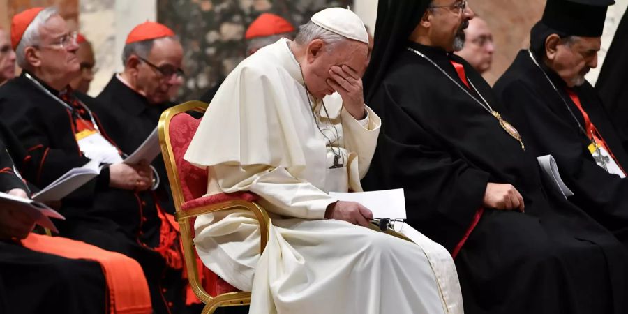 Gipfeltreffen Missbrauch Papst Franziskus