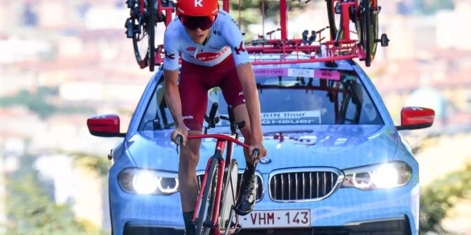 Ilnur Sakarin vom Team Katjuscha feierte in der 13. Etappe seinen zweiten Sieg im Rahmen des Giro d'Italia Ilnur Sakarin vom Team Katjuscha feierte in der 13. Etappe seinen zweiten Sieg im Rahmen des Giro d'Italia