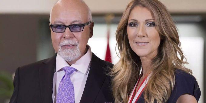Céline Dion und ihr damaliger Ehemann René Angélil. céline dion