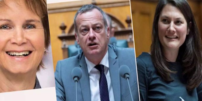 Brigitte Häberli (CVP), Martin Landolt (BDP) und Tiana Moser (GLP) zum Rahmenabkommen. Drei Politiker zum Rahmenabkommen.