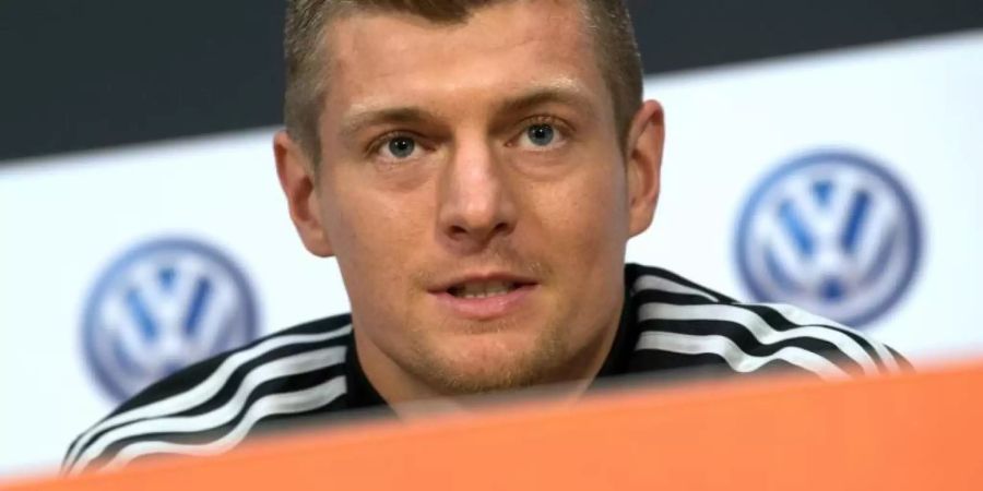 Toni Kroos ist für Bundestrainer Joachim Löw «unverzichtbar». Foto: Federico Gambarini