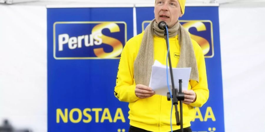 Finnen-Parteichef Jussi Halla-aho