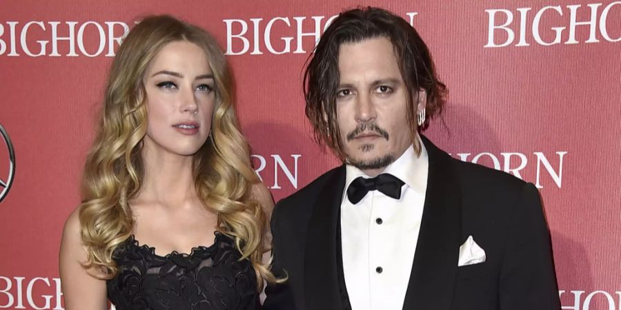 Amber Heard und Johnny Depp: Der Rosenkrieg geht unvermindert weiter.