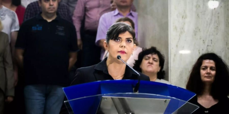 Laura Codruta Kovesi im Juli 2018