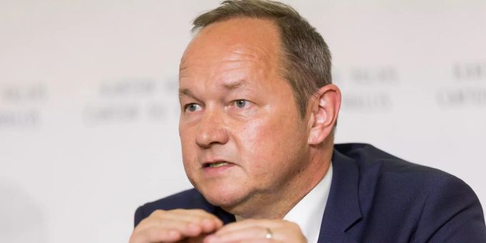 Jürg Stahl, Präsident von Swiss Olympic, empfiehlt bei der Abstimmung zum Covid-19-Gesetz ein Ja. Jürg Stahl Swiss Olympic