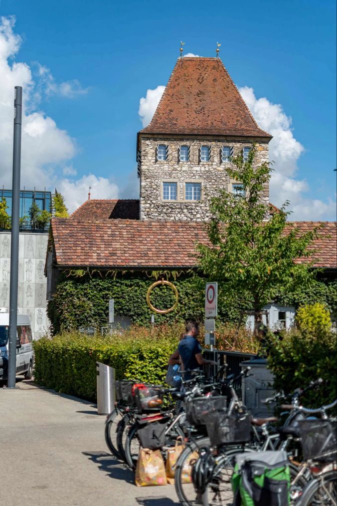 Das Stadtmuseum Aarau auf dem Schlossplatz.