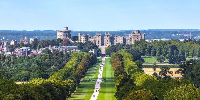 Das Windsor Castle! Hier lebt Queen Elizabeth II. und bald auch Prinz William mit seinen Liebsten. Windsor Castle Prinz William