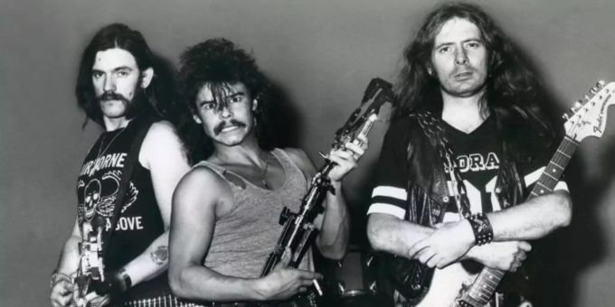 Wild: Motörhead im Jahr 1982. Foto: Ilpo Musto/Alamy Stock Photo/dpa Wild: Motörhead im Jahr 1982. Foto: Ilpo Musto/Alamy Stock Photo/dpa