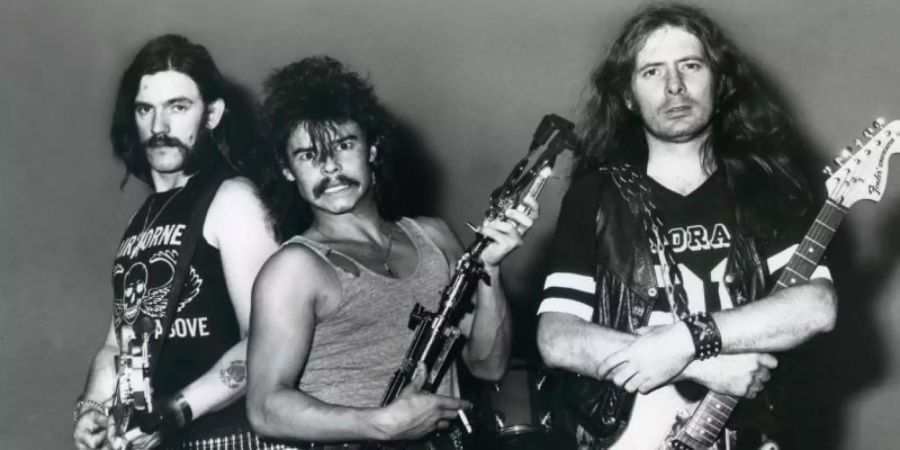Wild: Motörhead im Jahr 1982. Foto: Ilpo Musto/Alamy Stock Photo/dpa