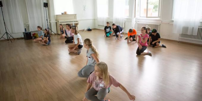Auch Tanzunterricht gehörte zu den Workshops am Girls & Boys Day Olten. Girls & Boys Day