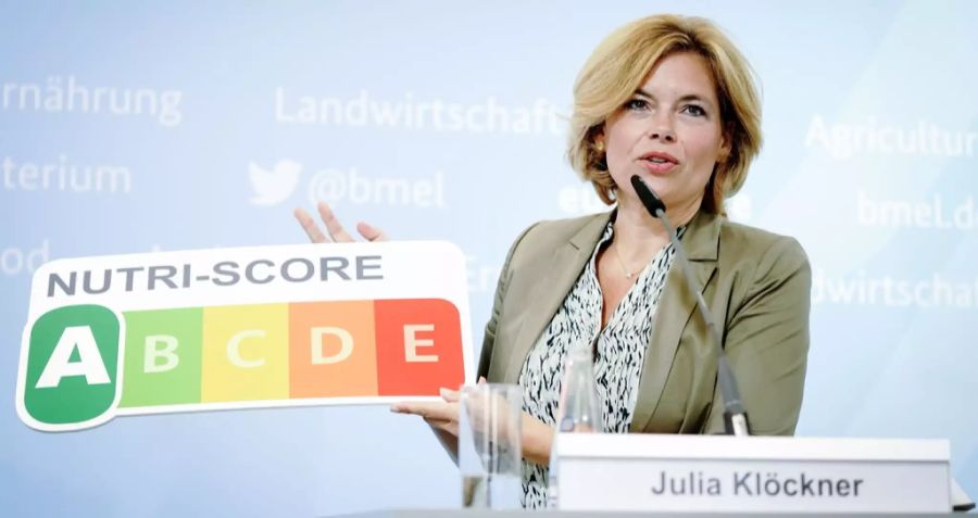 Julia Klöckner Spenden Nutri-Score