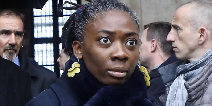 ARCHIV - Daniele Obono, französische Abgeordnete der Partei Defiant France, bei einer Zeremonie im Hotel des Invalides. Foto: Ludovic Marin/POOL AFP/dpa