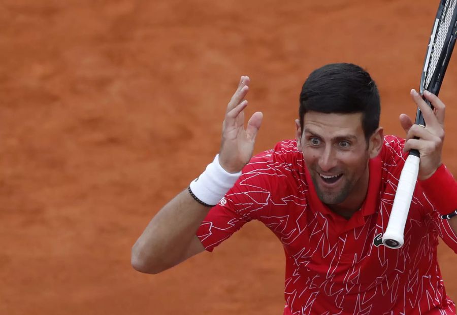 Novak Djokovic bei der von ihm organisierten Adria Tour.