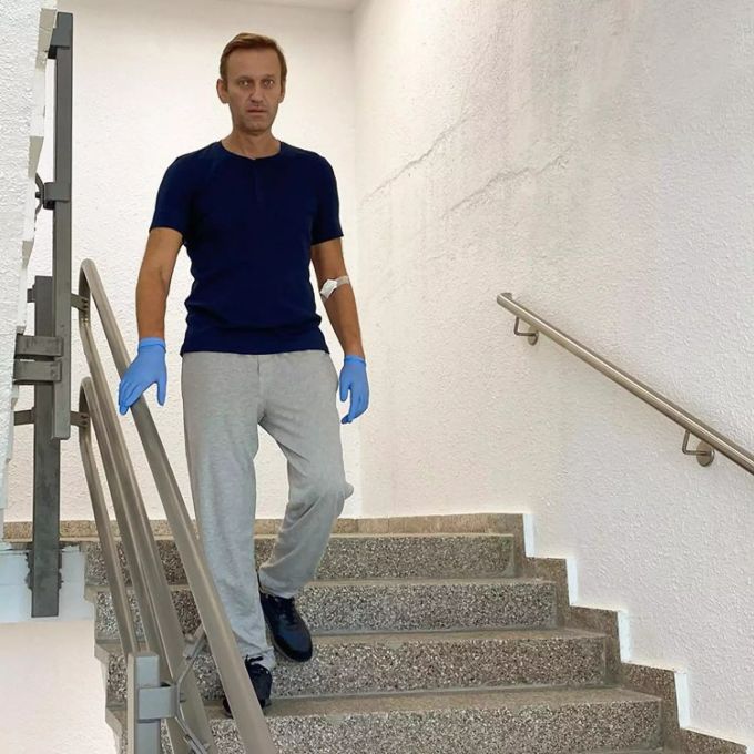 Alexej Nawalny ist nach langer Zeit im Koma wieder bei Kräften. Alexej Nawalny