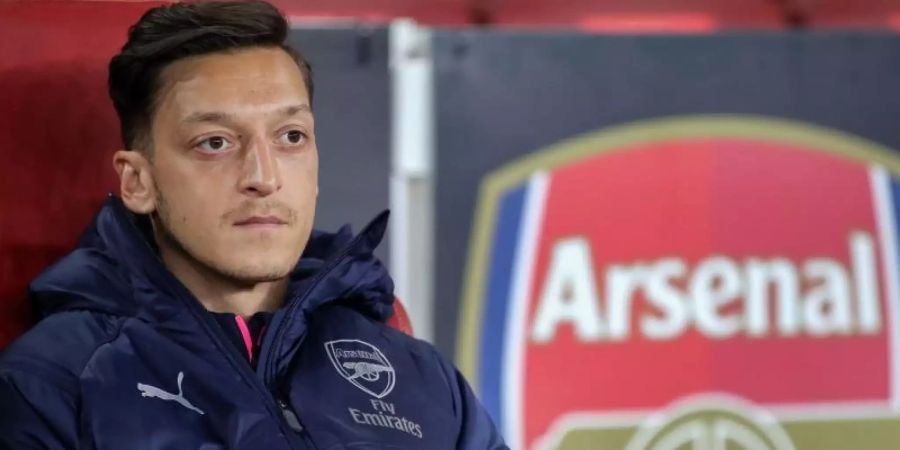 Mesut Özil spielt beim FC Arsenal keine Rolle mehr. Foto: Nick Potts/PA Wire/dpa