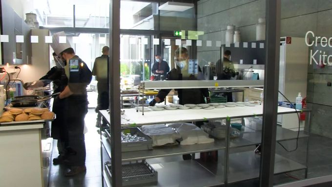 Ein Blick in die «Creative Kitchen» von Nestlé in Konolfingen. creative kitchen nestle
