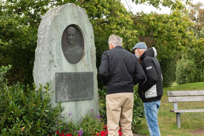 Gedenkstein für Max Cartier, Flugpionier aus Olten.