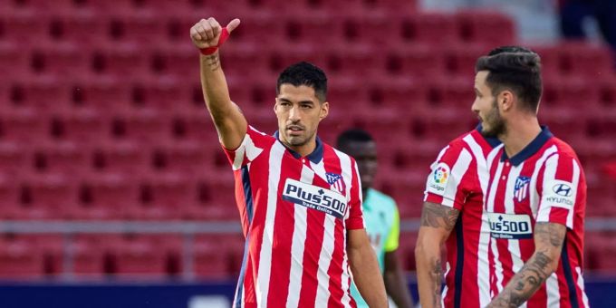 Luis Suarez feiert bei Atlético Madrid ein Traum-Debüt. Luis Suarez