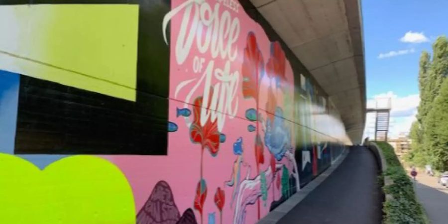 Streetart-Meile