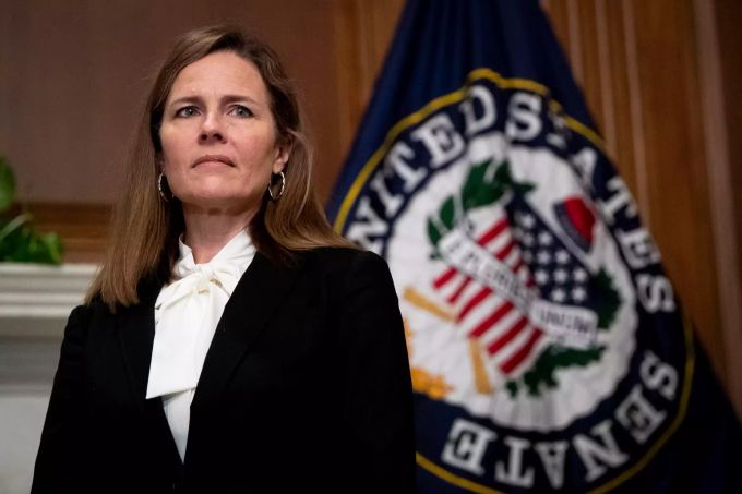 Amy Coney Barrett ist strikte Abtreibungsgegnerin. Richterkandidatin Barrett