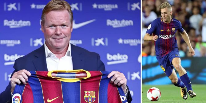 Ronald Koeman Barcelona Deulofeu