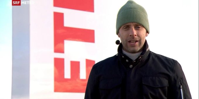 Gaudenz Flury moderiert SRF-Meteo. srf