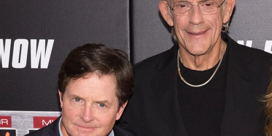 Michael J. Fox (l.) und Christopher Lloyd waren nicht sofort Freunde.