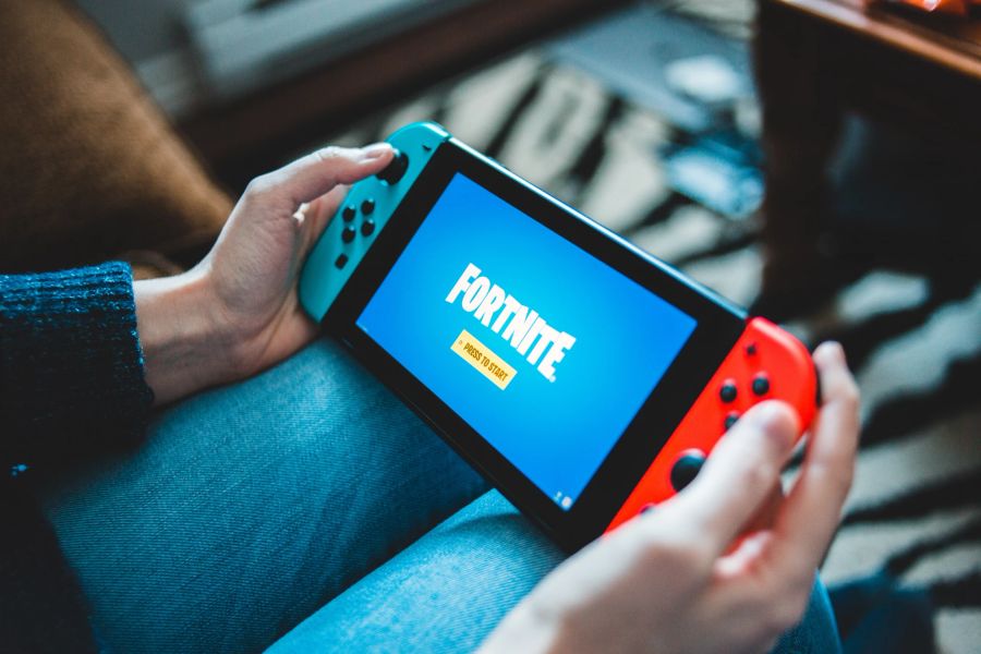 Fortnite auf der Nintendo Switch.