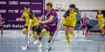 Floorball Thurgau beim Spiel gegen HC Rychenberg Winterthur