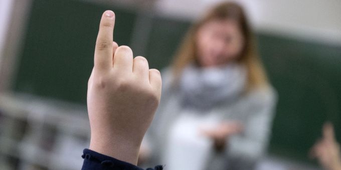 Unterricht in einer vierten Klasse der Stuttgarter Liebenauschule. Unterricht in einer vierten Klasse der Stuttgarter Liebenauschule.