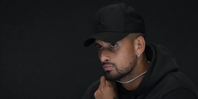 Nick Kyrgios musste seine Teilnahme am Australian Open kurzfristig absagen. (AP Photo/Mark Baker) nick kyrgios